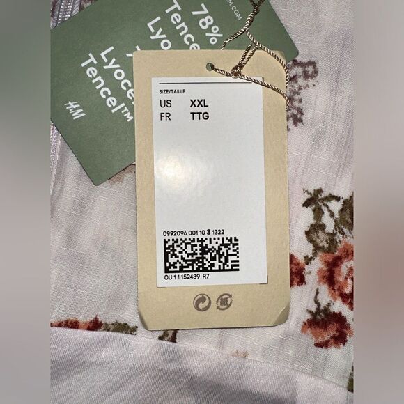 NWT Brock Collection x H&M Lyocell Blend Floral Mini Dress XXL - Picture 8 of 8